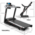 Máquina de correr motorizada de cinta de correr plegable eléctrica de gran oferta para uso doméstico Manual de Kemasukan